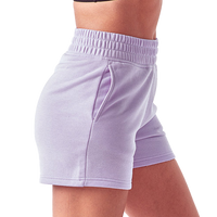 TriDri Women's Maria Jogger Shorts, Lilac, Right Side view