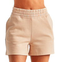 TriDri Women's Maria Jogger Shorts, Nude, Front view
