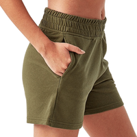 TriDri Women's Maria Jogger Shorts, Olive, Right Side view