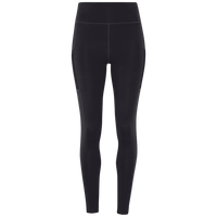 TriDri Women's Mesh Pocket Danica Leggings, Black, Front view