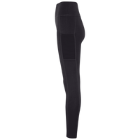 TriDri Women's Mesh Pocket Danica Leggings, Black, Left Side view