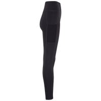 TriDri Women's Mesh Pocket Danica Leggings, Black, Right Side view