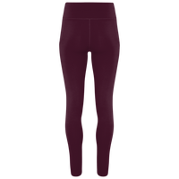 TriDri Women's Mesh Pocket Danica Leggings, Mulberry, Back view