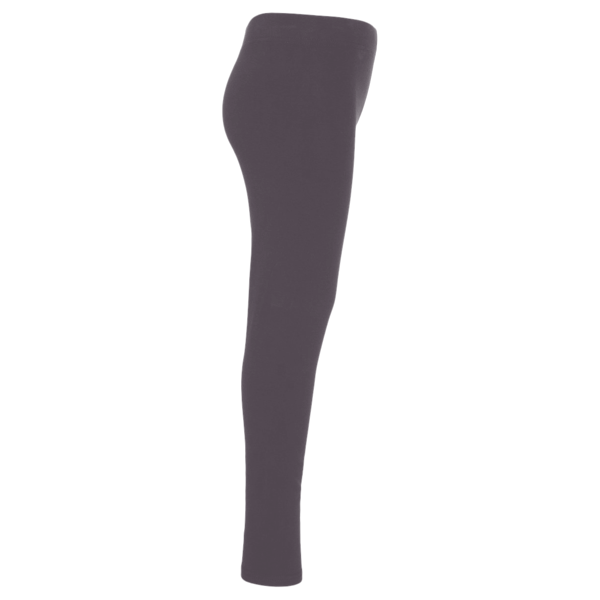 TriDri Women's Performance Leggings, Charcoal, Right Side view