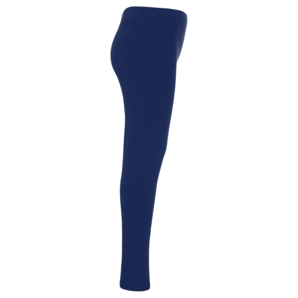TriDri Women's Performance Leggings, Navy, Right Side view