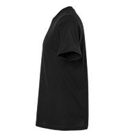 Tultex Fine Jersey T-Shirt, Black, Left Sleeve view
