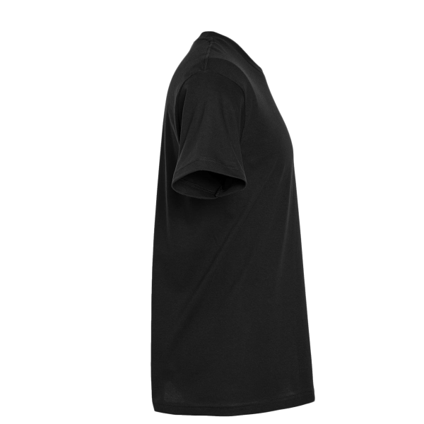Tultex Fine Jersey T-Shirt, Black, Right Sleeve view