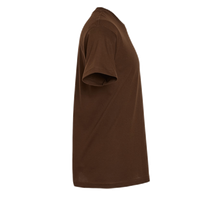 Tultex Fine Jersey T-Shirt, Brown, Right Sleeve view