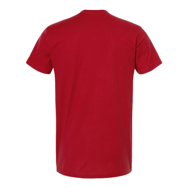 Tultex Fine Jersey T-Shirt, Cardinal, Back view