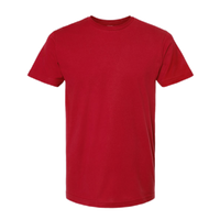 Tultex Fine Jersey T-Shirt, Cardinal, Front view