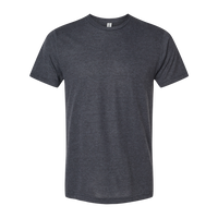 Tultex Men's Tri-Blend T-Shirt, Graphite Tri Blend, Front view