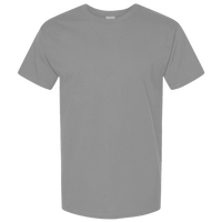 Tultex Unisex Combed CVC T-Shirt, Heather Grey, Front view