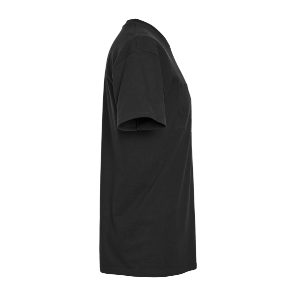 Tultex Unisex Heavyweight Jersey Pocket T-Shirt, Black, Right Sleeve view
