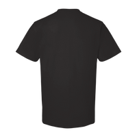 Tultex Unisex Heavyweight Street T-Shirt, Black, Back view