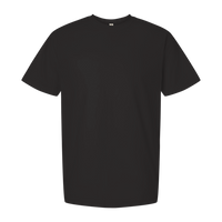 Tultex Unisex Heavyweight Street T-Shirt, Black, Front view