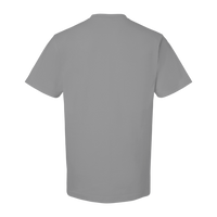 Tultex Unisex Heavyweight Street T-Shirt, Heather Grey, Back view