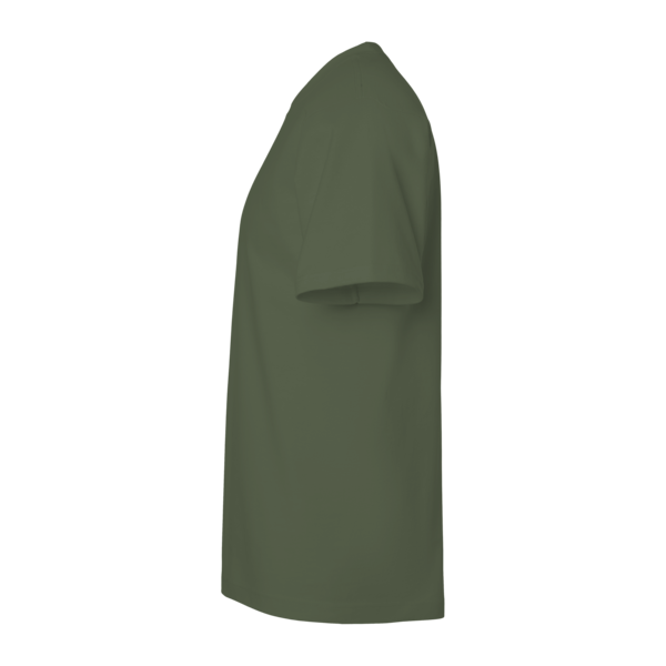Tultex Unisex Heavyweight Street T-Shirt, Military Green, Left Sleeve view