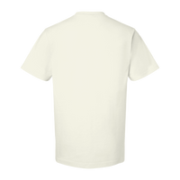 Tultex Unisex Heavyweight Street T-Shirt, Natural, Back view