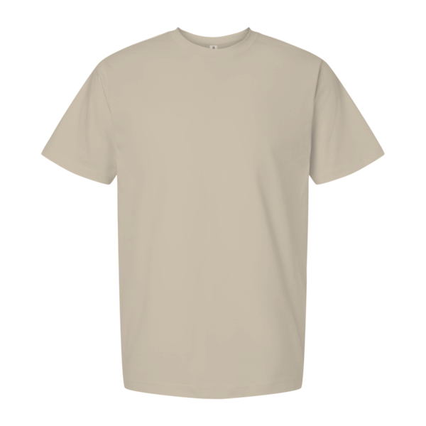 Tultex Unisex Heavyweight Street T-Shirt, Sand, Front view