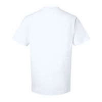 Tultex Unisex Heavyweight Street T-Shirt, White, Back view
