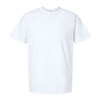 Tultex Unisex Heavyweight Street T-Shirt, White, Front view