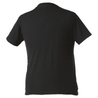 Tultex Youth Heavyweight Jersey T-Shirt, Black, Back view