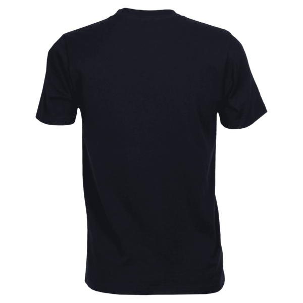 Tultex Youth Heavyweight Jersey T-Shirt, Navy, Back view