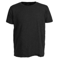 Tultex Youth Poly-Rich T-Shirt, Heather Charcoal, Front view