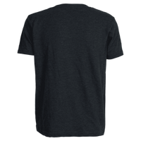 Tultex Youth Poly-Rich T-Shirt, Heather Navy, Back view