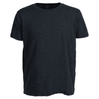 Tultex Youth Poly-Rich T-Shirt, Heather Navy, Front view