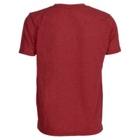 Tultex Youth Poly-Rich T-Shirt, Heather Red, Back view