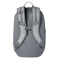 Under Armour Hustle Backpack 6.0, Castlerock, Back view