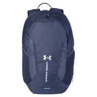 Under Armour Hustle Backpack 6.0, Midnight Navy, Front view