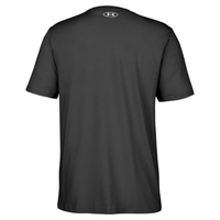 Under Armour Men's Athletic 2.0 T-Shirt, Black / White, Back view