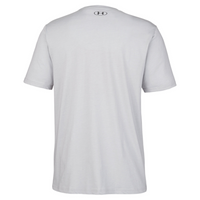 Under Armour Men's Athletic 2.0 T-Shirt, Mod Grey Medium Heather / Black, Back view