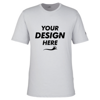 Under Armour Men's Athletic 2.0 T-Shirt, Mod Grey Medium Heather / Black, Front view, Mockup
