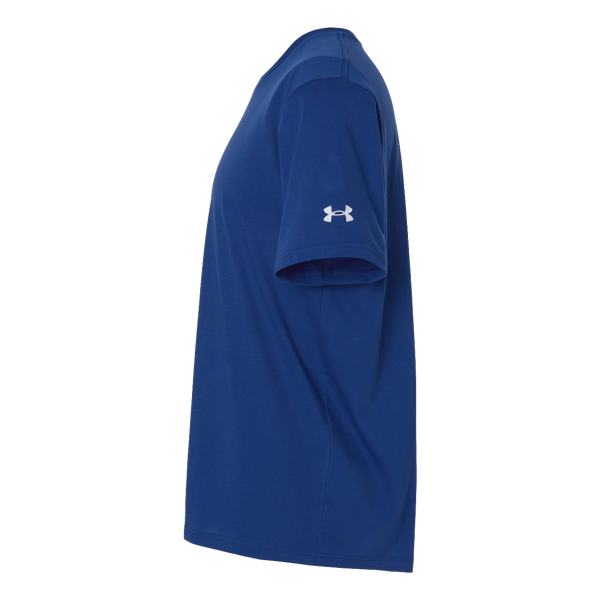 Under Armour Men's Athletic 2.0 T-Shirt, Royal / White, Left Sleeve view