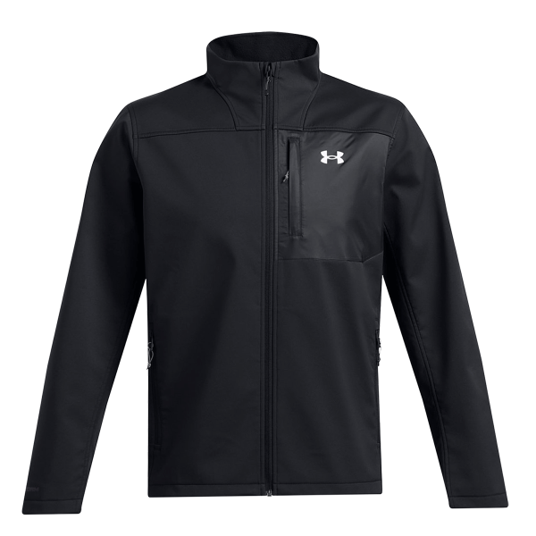 Under Armour Men's ColdGear® Infrared Shield 2.0 Jacket, Black / Black, Front view