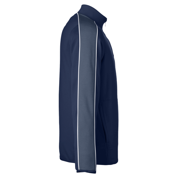 Under Armour Men's Command 2.0 Quarter-Zip Pullover, Midnight Navy / White, Right Sleeve view