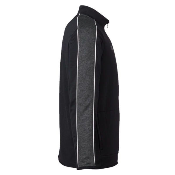 Under Armour Men's Command Full-Zip 2.0 Jacket, Black / White, Right Sleeve view