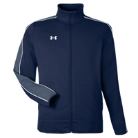 Under Armour Men's Command Full-Zip 2.0 Jacket, Midnight Navy / White, Front view