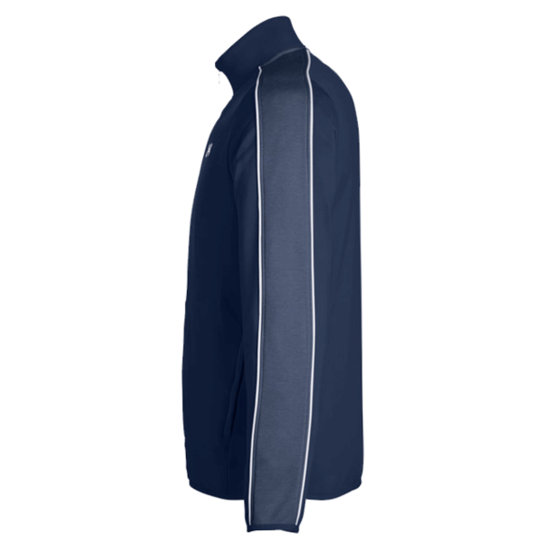 Under Armour Men's Command Full-Zip 2.0 Jacket, Midnight Navy / White, Left Sleeve view