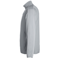 Under Armour Men's Command Full-Zip 2.0 Jacket, Mod Grey / White, Left Sleeve view