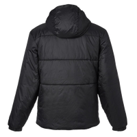 Under Armour Men's LW Insulated Jacket, Black / White, Back view