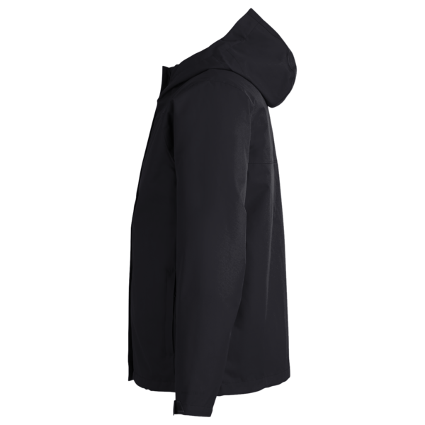Under Armour Men's Porter 3-in-1 2.0 Jacket, Black / Pitch Grey, Left Sleeve view