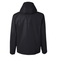 Under Armour Men's Porter 3-in-1 2.0 Jacket, Black / White, Back view