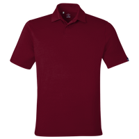 Under Armour Men's Recycled Polo, Cardinal / White, Front view