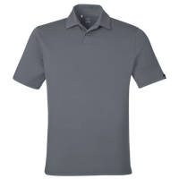 Under Armour Men's Recycled Polo, Castlerock / White, Front view