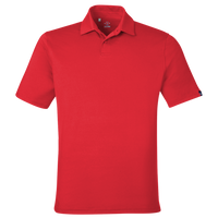 Under Armour Men's Recycled Polo, Red / White, Front view