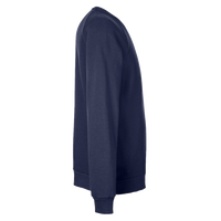 Under Armour Men's Rival Fleece Crewneck Sweatshirt, Midnight Navy / White, Right Sleeve view